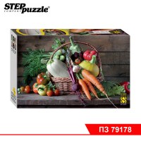 Мозаика "puzzle" 1000 "Натюрморт с овощами"