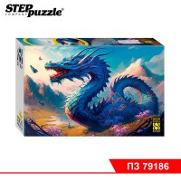 Мозаика "puzzle" 1000 "Синий дракон"