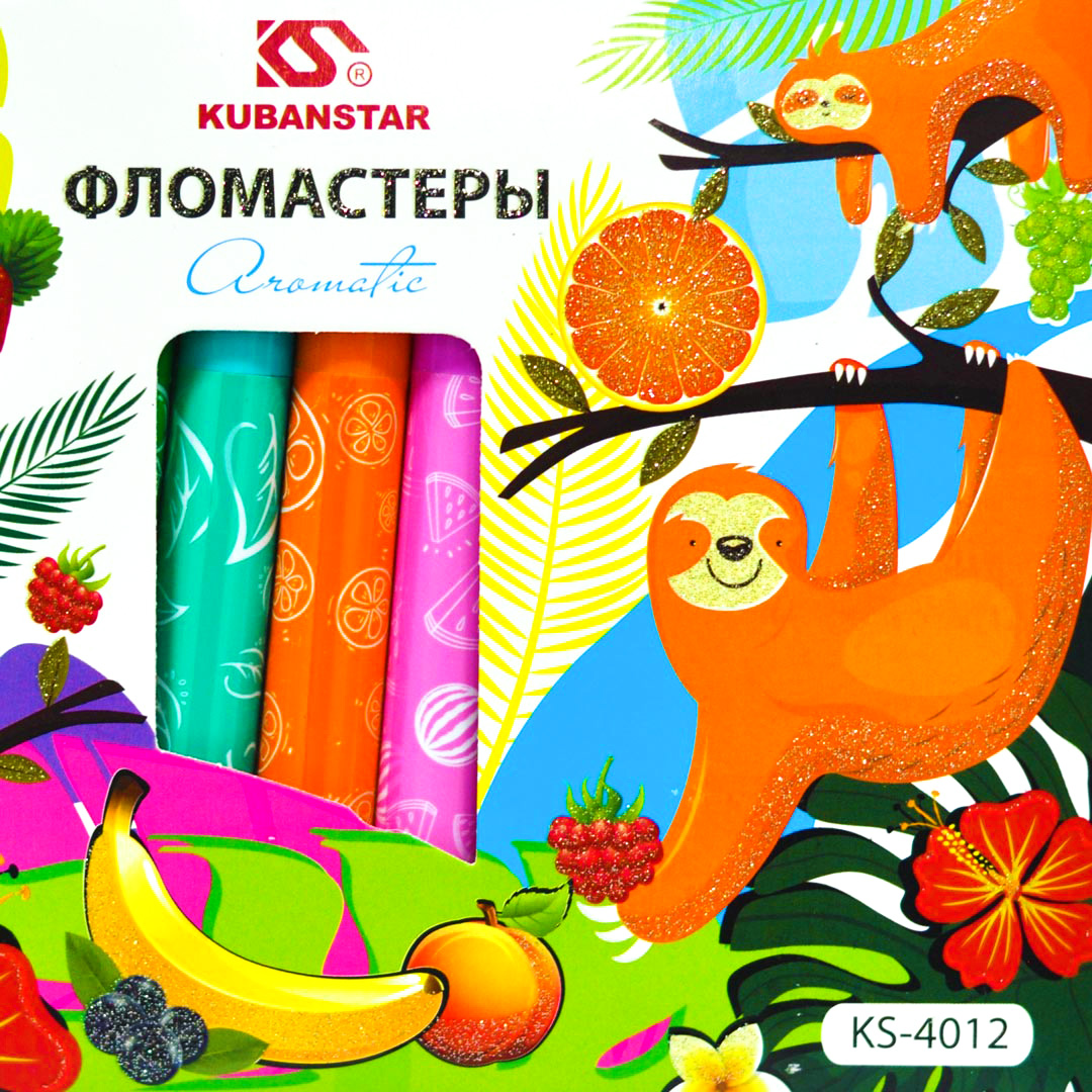 Набор ароматизированных фломастеров в компании Kubanstar, Краснодар