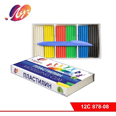 Пластилин «Классика», 6 цветов