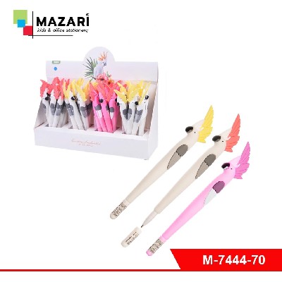 Ручка шариковая KAKADU, СИНЯЯ, пулевидный пиш.узел 0.7мм, корпус пластиковый цветной, сменный стерж.