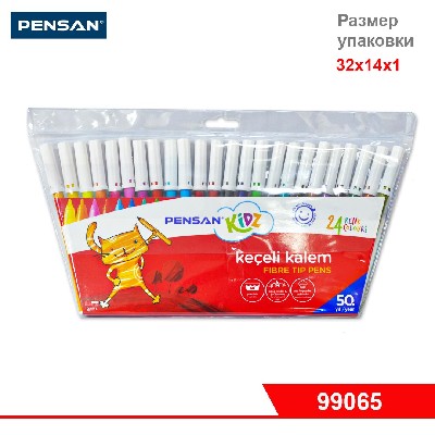 Фломастеры PENSAN KIDZ 24 цвета