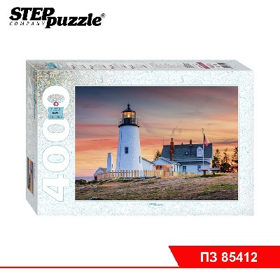 Мозаика "puzzle" 4000 "США. Маяк на Пемаквид Пойнт"