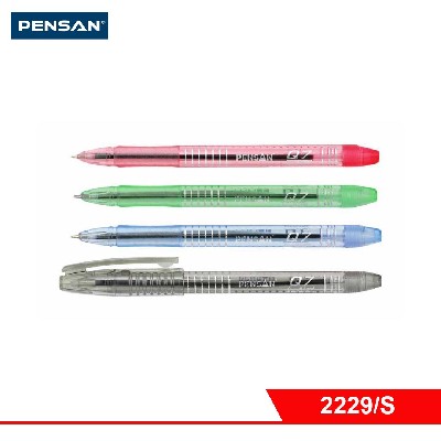 Набор ручек PENSAN Q7 ORBIT, на масляной основе, шариковых, 3 цвета