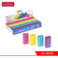 Ластик PVC Hatber Re-form 32 шт. в картонной Дисплей-витрине
