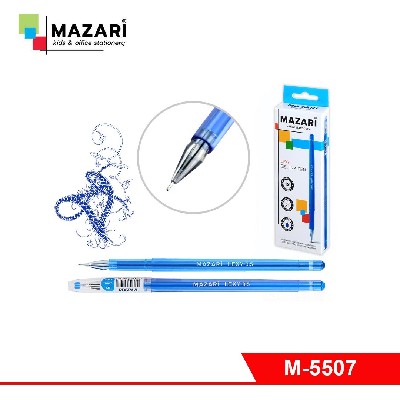 Ручка гелевая LEXY, СИНЯЯ, игольчатый пиш.узел 0,5мм,наконечник в форме кристалла, корпус пластиков.