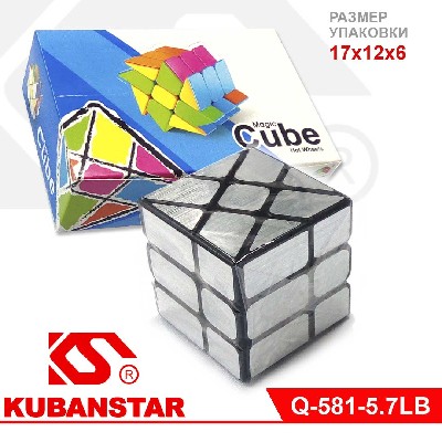Головоломка "Кубик Рубика" 6 шт. в уп.