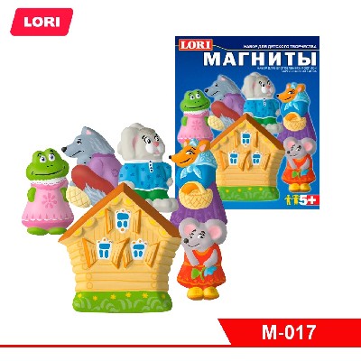 Набор для отливки барельефов. Магниты "Теремок"