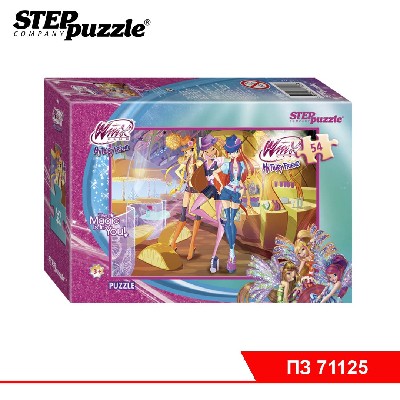 Мозаика "puzzle" 54 "Winx" (Rainbow)