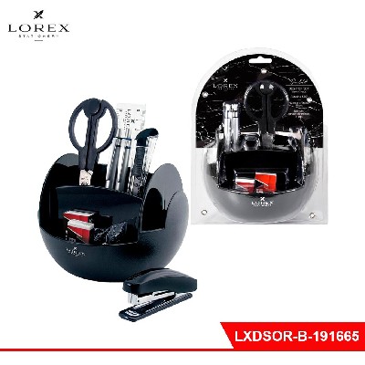 Настол. набор LOREX ORBIT 10 пр. черный пластик