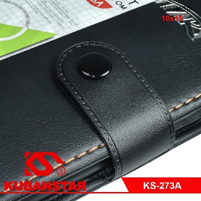 Записная книжка на кнопке 100 л 10х15 см