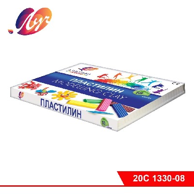 Пластилин «Классика», 18 цветов