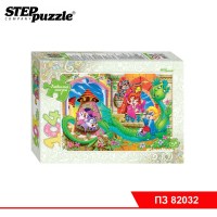 Мозаика "puzzle" 104 "Весёлые волшебники" (Любимые сказки)