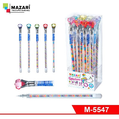 Ручка гелевая СИНЯЯ,  0,8 мм