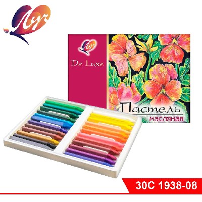 Пастель масляная "Люкс", 24 цв.