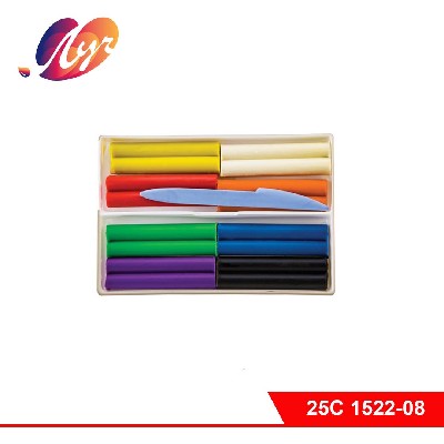 Пластилин мягкий (восковой) «Фантазия», 8 цветов