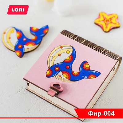 Роспись по дереву.Шкатулка "Морские приключения"