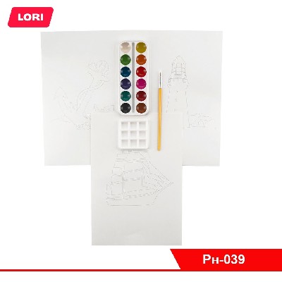 Скетчинг акварелью "Морская история"