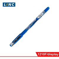 Ручка шарик. LINC GLISS 0,7 мм синий в дисплее ассорти