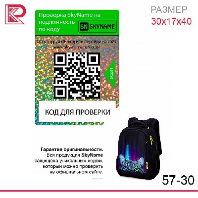 Рюкзак SkyName 57-30 + пенал