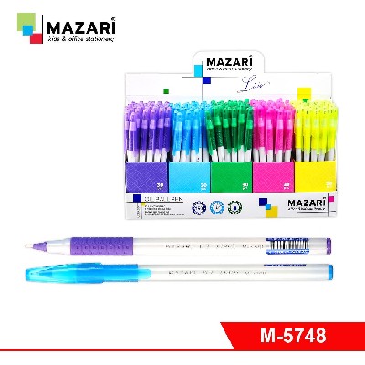 Ручка шариковая LIRIO, на масляной основе, СИНЯЯ, серия Ultra Soft, игольчатый пиш. узел 0,7