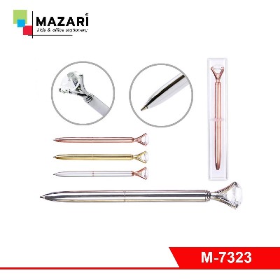 Ручка шариковая с поворотным механизмом DESIRE, СИНЯЯ, пулевидный пиш. узел 1,0 мм