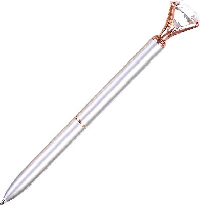 Ручка шариковая с поворотным механизмом DESIRE, СИНЯЯ, пулевидный пиш. узел 1,0 мм