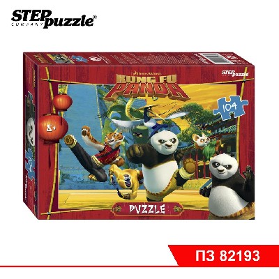 Мозаика "puzzle" 104 "Кунг-фу Панда" (Dreamworks, Мульти)