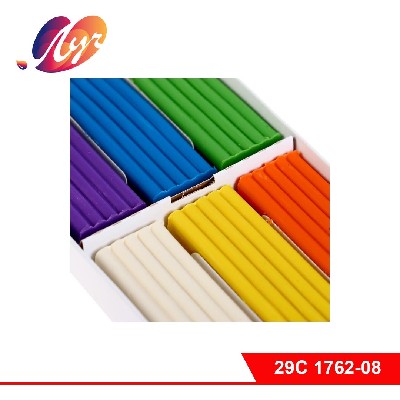 Пластилин "Школа творчества", 9 цветов