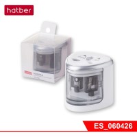 Точилка Hatber EPS-9004 Электрическая с 2-мя отверстиями в пластик.боксе с европодвесом