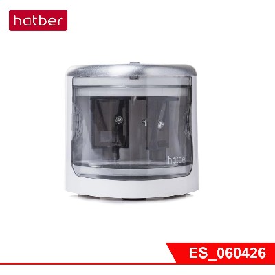 Точилка Hatber EPS-9004 Электрическая с 2-мя отверстиями в пластик.боксе с европодвесом