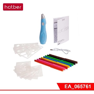ФЛОМОГРАФ Hatber EA-9084 Электрический с трафаретами и фломастерами в картонной коробке