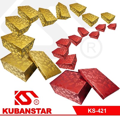 Набор подарочных коробок (10 шт.), 2 вида