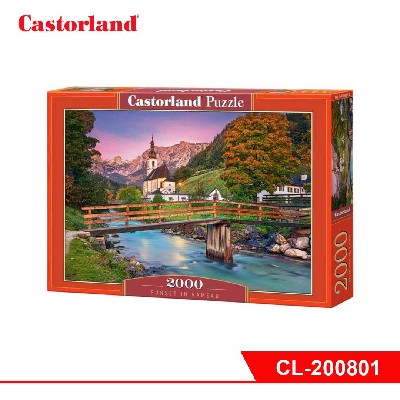 Пазлы C-200801 Закат в Рамзау 2000 деталей Castor Land