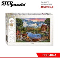 Мозаика "puzzle" 2000 "Горное озеро"
