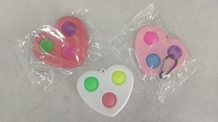 Игрушка АНТИСТРЕСС твердая (сердечко)