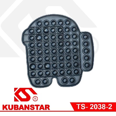 Игрушка АНТИСТРЕСС  POP IT  чёрный .