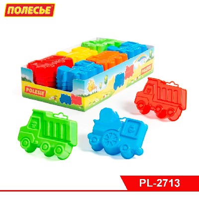 Формочки ТРАНСПОРТ (дисплей №3)