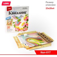 Квиллинг. Панно "Колибри"