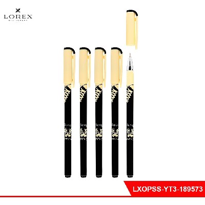 Ручка маслян. LOREX YOUTH.KEDS Slim Soft синий 0,5 мм кругл. корп. ultra-soft touch игольчатый након