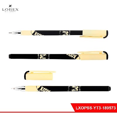 Ручка маслян. LOREX YOUTH.KEDS Slim Soft синий 0,5 мм кругл. корп. ultra-soft touch игольчатый након