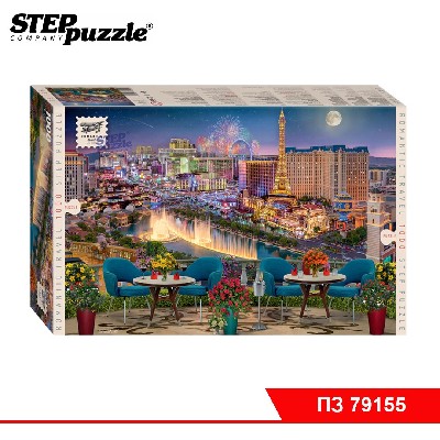 Мозаика "puzzle" 1000 "Лас-Вегас" (Romantic Travel)