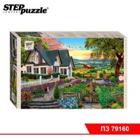 Мозаика "puzzle" 1000 "Вид с вершины холма" (Romantic Travel)