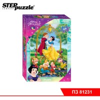 Мозаика "puzzle" 60 "Белоснежка - 3" (Disney)