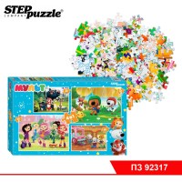 Мозаика "puzzle" 4в1 "Мульт" (0+ Медиа)