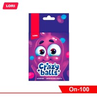 Химические опыты. Crazy Balls "Розовый, голубой и фиолетовый шарики"