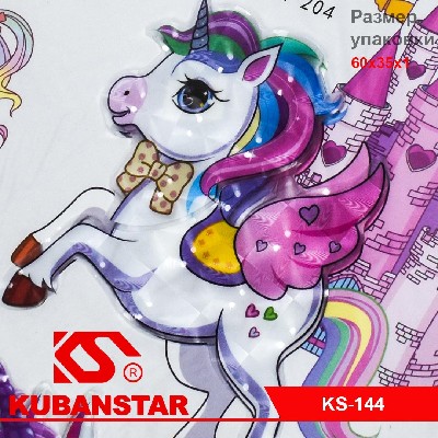 Набор наклеек для декора "Единорожки"
