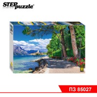 Мозаика "puzzle" 3000 "Мальчезине, озеро Гарда, Италия"