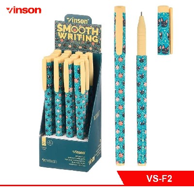 Авторучка VINSON на масляной основе синяя "CAT"