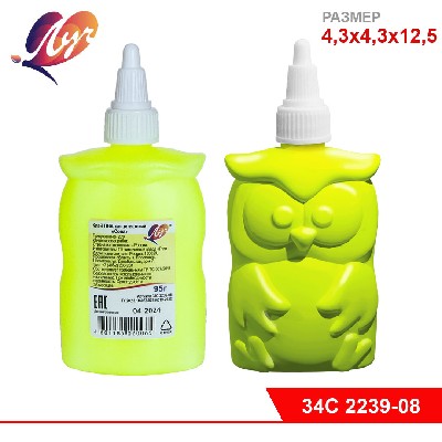 Клей ПВА канцелярский "Сова", 95 г